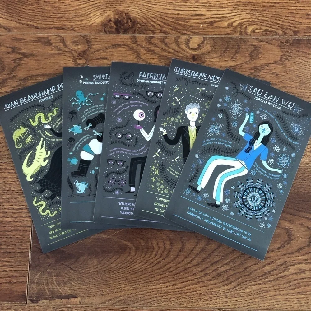 Women in Science by: Rachel Ignotofsky postcard set #19